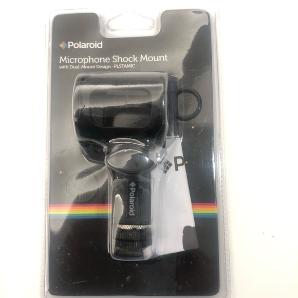 NWT Polaroid Microphone Shock Mount Black - Picture 6 of 6